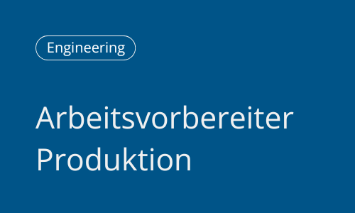 Arbeitsvorbereitung
